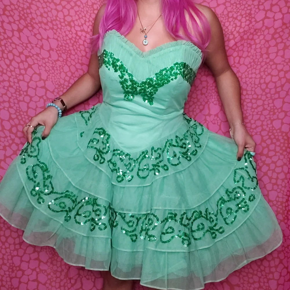 Betsey Johnson | Dresses | Super Rare Betsey Johnson High School Musical 3  Prom Dress Sharpay Evans | Poshmark